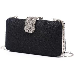 jessie Evening Bags and Clutches, Women's Evening Handbags Rhinestone Cocktail Prom Formal Clutch Purses for Women Evening