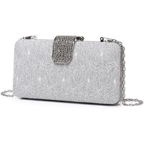 jessie Evening Bags and Clutches, Women's Evening Handbags Rhinestone Cocktail Prom Formal Clutch Purses for Women Evening