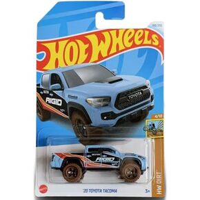 Hot Wheels 20 Toyota Tacoma, Blue, HW Dirt 4/10