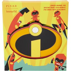 دبوس صندوق تجميع مفصلات للذكرى السنوية العشرين من Loungefly Pixar The Incredibles مقاس 3 بوصات