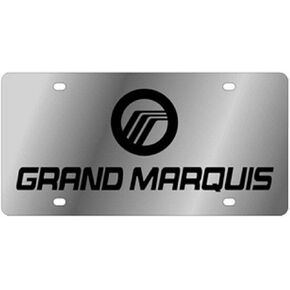 Compatible/Replacement for Ford Grand Marquis Stainless Steel License Plate
