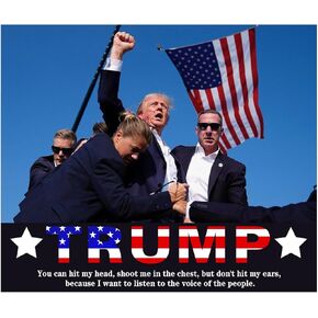 Donald Trump 2024 Car Sticker Car Window Decal,Cling Sticker of Vehicles,Funny Automotive Truck Decals Ride with Trump,PVC Waterproof Non-Fading Trump Merchandise Sticker (B)
