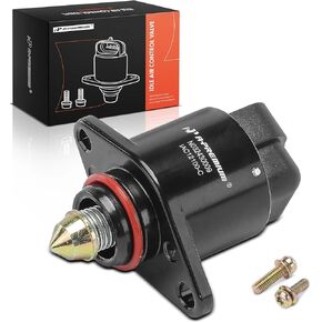 A-Premium Fuel Injection Idle Air Control Valve Compatible with Chevrolet Cavalier 1990-1994, S10 Blazer 1992 & GMC Jimmy 1992, Sonoma 1992 & Oldsmobile Bravada 1992-2.8L 4.3L, Replaces# 17112712