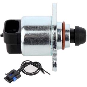 CCIYU Idle Air Control Valve Fit for Cadillac for DeVille 4.6l 2000-2005, for Cadillac for Seville 4.6l 2000-2004, for Cadillac for Eldorado 4.6l 2000-2002, for Pontiac for Bonneville 4.6l 2004-2005