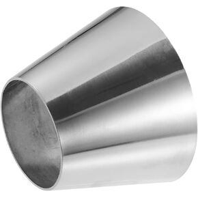 Car Mandrel Exhaust Bend Elbow Pipe 304 Stainless Steel Concentric Reducer 2.5" OD to 4" OD 1pcs Vehicle Components
