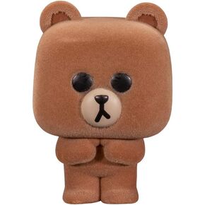POP! Line Friends 928 - Brown Flocked Popculture Exclusive