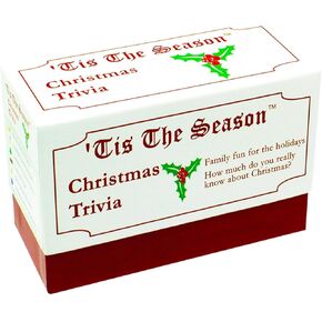 Christmas Trivia | Over 3 Million Copies Sold | The Classic and Original Christmas Trivia Game | (Updated!) with 300 Cards, 1800 Questions Across 6 Categories