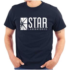 Superhero Laboratory Novelty Graphic T Shirt Men or Women