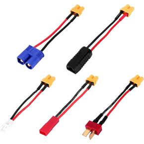 INJORA XT30 to JST-RCY JST PH2.0 TRX-4M T-Style EC3 Battery Adapter Cable