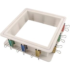 Adjustable Mold Housing Kit for Silicone Molds Making Reusable Housing Frame for Silicone Rubber Mold Making Combination Molding Housing for DIY Resin Mold, Candle Molds, Soap Molds (2 Sets)