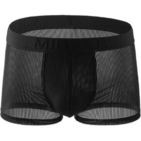 ملابس داخلية للرجال شفافة من خلال سراويل داخلية مثيرة للرجال، سراويل داخلية شبكية قابلة للتنفس in Kuwait