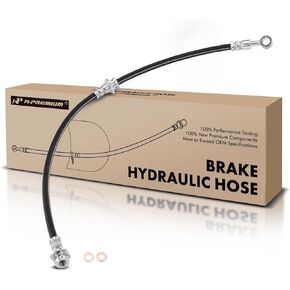 A-Premium Front Driver Brake Hydraulic Hose Compatible with Select Dodge and Chrysler Models - 300M 1999-2004, Concorde/Intrepid 1998-2004, Intrepid 2002 3.5L, LHS 1999-2001 - Replace# 4779121AA