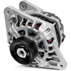 New Alternator Replacement Compatible with Hyundai Elantra 2007-2012, Kia Soul 2010-2011, Spectra 2007-2009 -2.0L L4, 11311N, 600162, 2655635, 40046020, 40046031, 3730023650