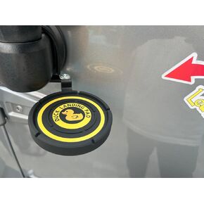 حامل مرآة Duck Zone لسيارة Jeep Wrangler، وسادة هبوط البط متوافقة مع Jeep Wrangler JL JLU & Gladiator JT 2018-current، ضع البط هنا حامل in Kuwait