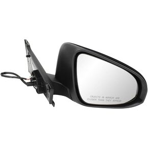 For Toyota Yaris Hatchback 2012 2013 2014 Power Textured Black Side Door View Mirror Passenger Right