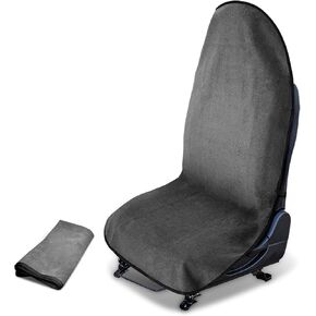 Car Seat Towel Covers Seats Protector Sweat Towel Car Seat Cover After Gym Waterproof Non-Slip Car Towel Seat Covers for Front Seats Universal Washable Seat Towel Cover for Jeep,Truck,SUV Clearance