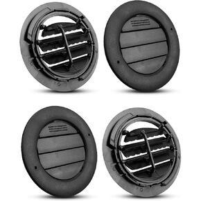 4 Pcs Headliner Ceiling Roof AC Heat Air Vent Duct Outlet Louvre Fit for Ford Lincoln Expedition Navigator 5.4L 2011 2012 2013 2014 Replace BL1Z-19893-AA BL1Z19893AA