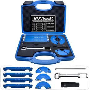 Engine Alignment Locking Timing Tool Kit Compatible with Mercedes Benz M157 M276 M278, with Camshaft Adjuster Tools & T100 Camshaft Socket, Fuel Injector Puller Set 276589014000 278589002300