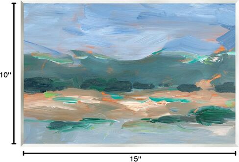 Stupell Industries Abstract Landscape Blue Sky Scenery Wood Wall Art, Design by Ethan Harper in Saudi Arabia