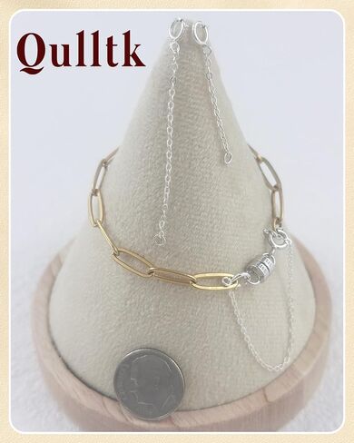 925 Sterling Silver Necklace Extender and Magnetic Clasps for Necklaces,Bracelet Extender Jewelry Extension with Magnetic Necklace Clasps and Closures in Saudi Arabia