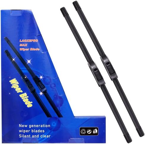 Four Seasons Durable Silent Windshield Wiper Blade 22 inches+16 inches (1 set of 2) (22''16'') in Saudi Arabia