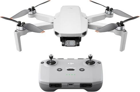 DJI Mini 2 – Ultralight and Foldable Drone Quadcopter, 3-Axis Gimbal with 4K Camera, 12MP Photo, 31 Mins Flight Time, OcuSync 2.0 10km HD Video Transmission, QuickShots, Gray in Kuwait