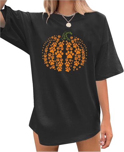 Halloween Oversized T Shirts for Women Girls Will Be Girls Tshirts Halloween Witch Graphic Shirts Halloween Tops Outfits in Kuwait