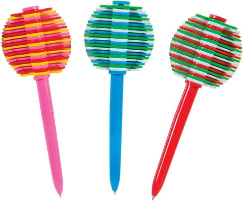 Raymond Geddes Spin Toy Topper Pens (Pack of 12) in Kuwait