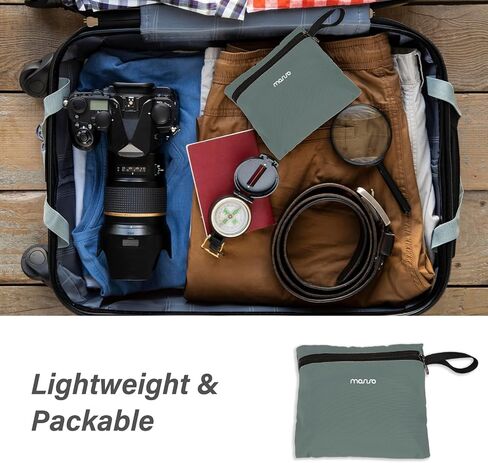 MOSISO 10L Lightweight Hiking Daypack Small Packable Hiking Backpack for Men Women, Casual Foldable Day Pack Shoulder Bag with Front Vertical Pocket for Travel Camping Outdoor, Black in Kuwait