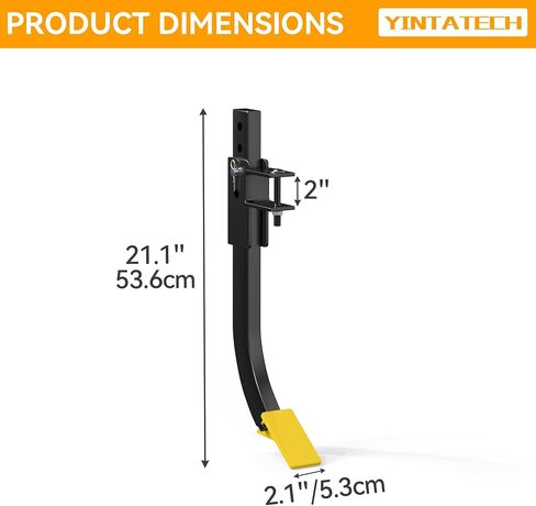 YINTATECH ATV/UTV Plow Implement with 6 Independently Adjustable Scarifier Chisels, Works Better with YINTATECH Manual Implement Lift in Saudi Arabia
