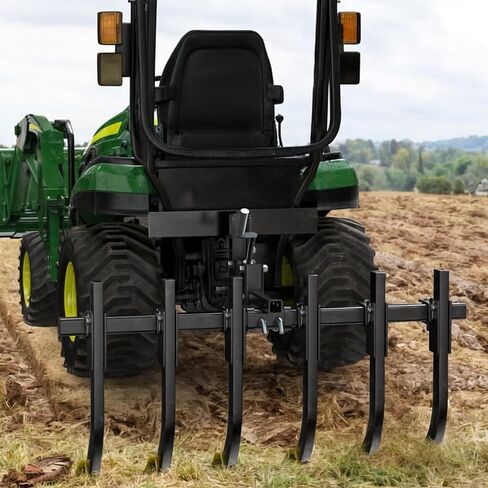 YINTATECH ATV/UTV Plow Implement with 6 Independently Adjustable Scarifier Chisels, Works Better with YINTATECH Manual Implement Lift in Saudi Arabia