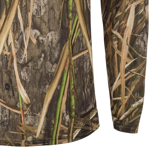 قميص Drake Waterfowl الرجالي EST Camo Performance برقبة دائرية وأكمام طويلة | قميص صيد تبريد للحماية من الشمس بعامل حماية من أشعة الشمس 50+ للرجال in Saudi Arabia