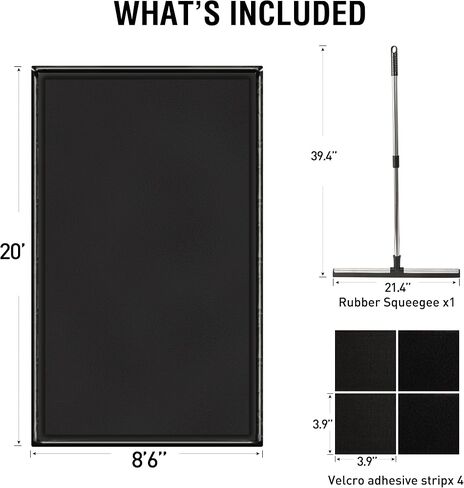 Garage Floor Mat, (7'9" x 18") Under Car Waterproof Containment Mat, Oil Mat for Garage, Garage Mats for Floor Covering, Garage Floor Mat for Under Car, Keeps Floor Dry and Clean in Saudi Arabia