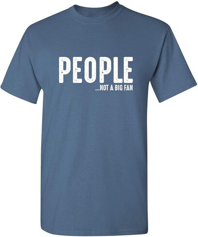 People Not A Fan About Me Graphic Novelty Sarcastic Funny T Shirt in Saudi Arabia