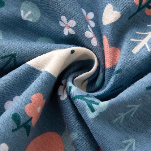 Girls Dresses,Ruffle Sleeves Dresses for Girls Cotton Casual,Back to School Outfits for Girls in Kuwait