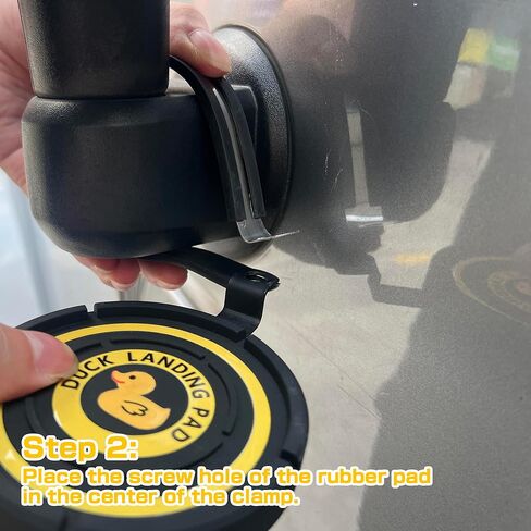 حامل مرآة Duck Zone لسيارة Jeep Wrangler، وسادة هبوط البط متوافقة مع Jeep Wrangler JL JLU & Gladiator JT 2018-current، ضع البط هنا حامل in Kuwait