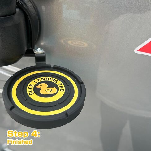 حامل مرآة Duck Zone لسيارة Jeep Wrangler، وسادة هبوط البط متوافقة مع Jeep Wrangler JL JLU & Gladiator JT 2018-current، ضع البط هنا حامل in Kuwait