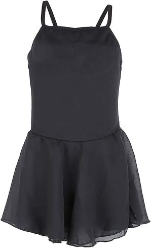 Girls Sleeves Ballet Leotard Gymnastic Ballerina Dance Skirt in Saudi Arabia