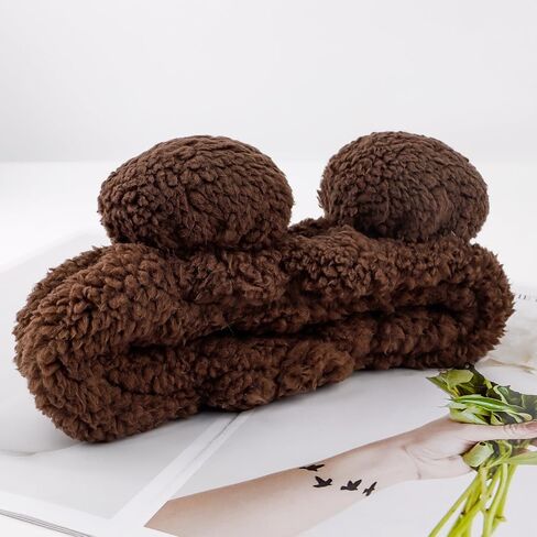 YISSION 2PCS Bear Ears Spa Headband No Slip Head Band for Face Wash Makeup Skincare Facial Headband Elastic Hair Band Carol Fleece Headbands for Women Girls (Brown Coffee) in Saudi Arabia