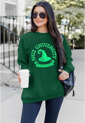 FAYALEQ Thanksgiving Sweatshirt Women Funny Thankful Turkey Shirt Thanksgiving University Shirt Long Sleeve Tops in Kuwait