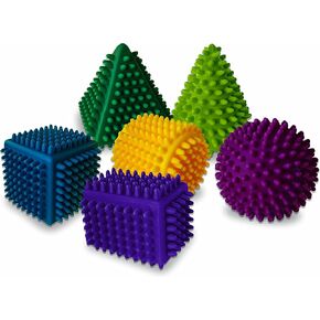 Hedstrom Infant Sensory Shapes, 6 Pack, Multi-Color
