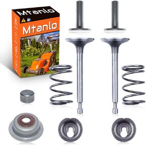 Valve Lifter Tappet Spring Retainer Stem Seal Cap Kit For Honda GX160 GX200 5.5HP 6.5HP lawnmower 14711-ZF1-000(In.), 14721-ZF1-000(Ex.), 12209-ZH8-003, 14441-ZE1-010