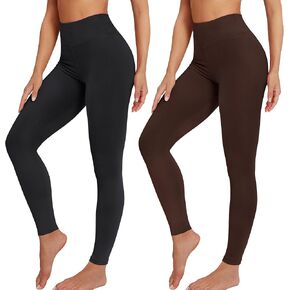 VALANDY Creamlush Leggings for Women-High Waist Buttery Soft Tummy Control Yoga Pants