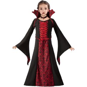 Halloween Royal Vampire Costume Girls for Halloween Dress Up Party