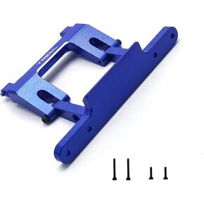 TREAL Axial SCX24 Gladiator Rear Bumper Mount Alu 7075 (Blue)