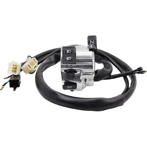 Left Control Switch Turn Signal Horn Headlight for Honda Shadow Sabre 1100 VT1100 VT1100C2 2000-2007, OEM# 35020-MCK-A00