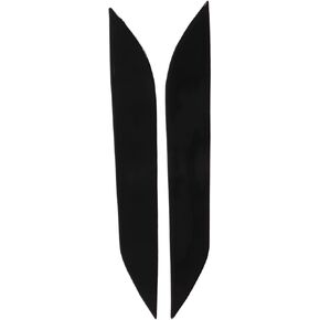 2pcs Plastic Front Eyelid Eyebrow Headlight Cover Replacement for 350Z Z33 2003‑2009, Car Light Eyebrow Trim Decoration