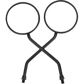 Rear View Side Mirrors Compatible with Honda XL175 XL185 XL200 XL250 XL350 XL500 XR75 XR80 XR100 XR125 XR185