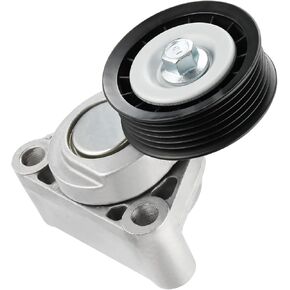 Belt Tensioner Assembly with Pulley Fit for Chevrolet Camaro 1998-2002,Fit for Pontiac Firebird 1998-2002, GTO 2004-2006, V8 5.7L 6.0L, Replace# 92111701, 12560344