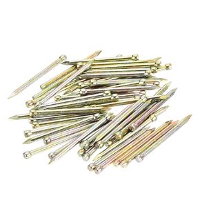 uxcell Finishing Nails Hand-Drive Hardware Carbon Steel Nail 35mm 1.4-inches 100pcs
